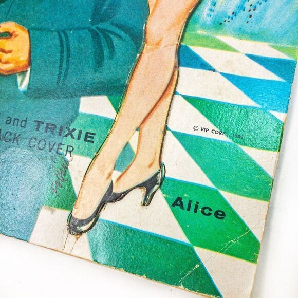 ✨RARE✨ VTG 1956 The Honeymooners Jackie Gleason Paper Dolls - UNCUT - ORIGINAL - Picture 2 of 6